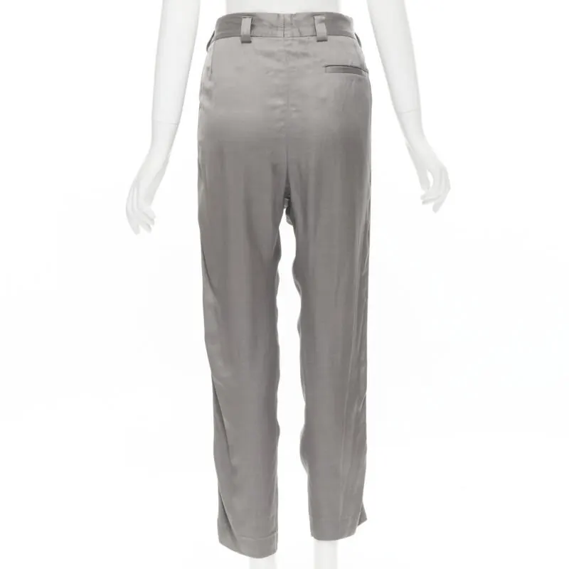 Haider Ackermann Cotton Sweat Pants Grey Viscose Fair - Box View