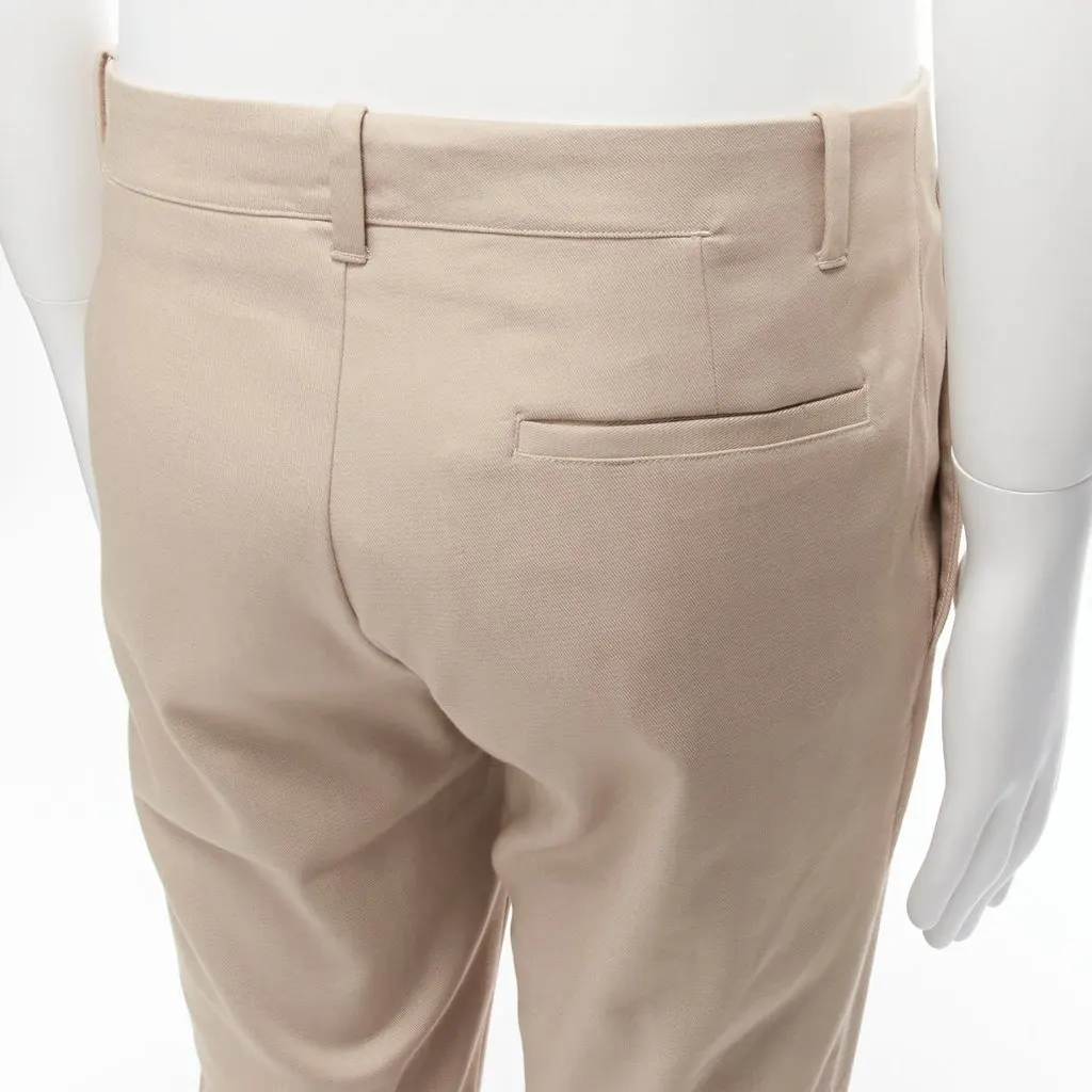 La Perla GG Flare Pants Beige Cotton Very good - Back View
