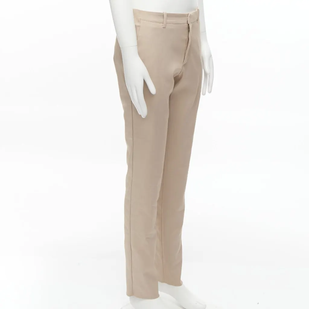 La Perla GG Flare Pants Beige Cotton Very good - Inside View