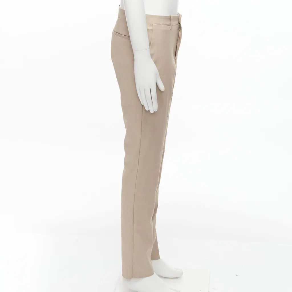 La Perla GG Flare Pants Beige Cotton Very good - Model View