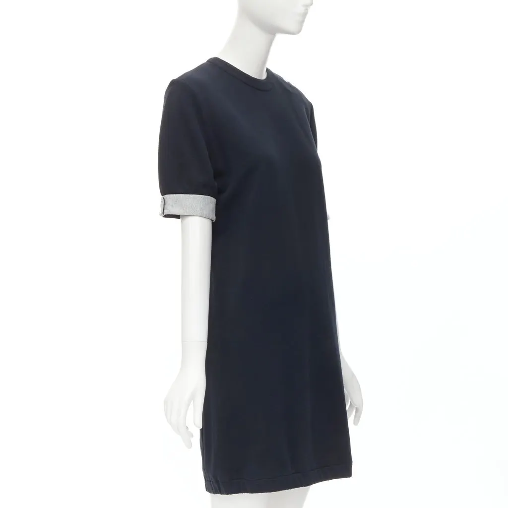 Marni Snap Button Dress Black Cotton Very good - Inside View