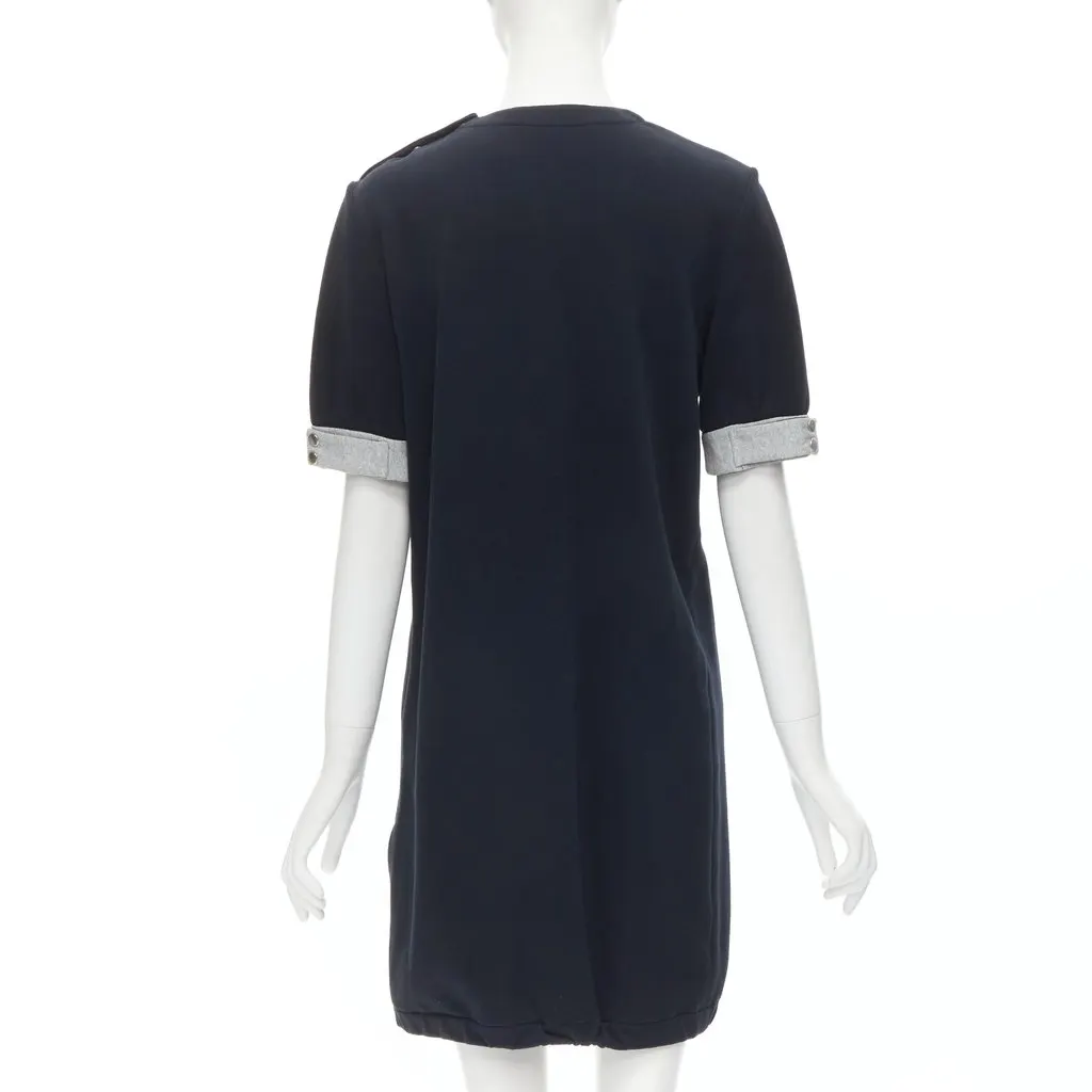 Marni Snap Button Dress Black Cotton Very good - Box View