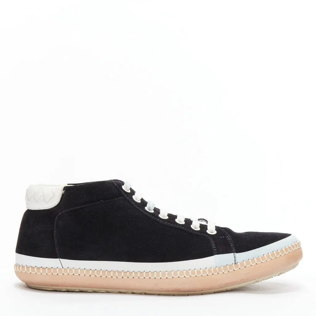 Bottega Veneta Spritz Black Suede Fair - Front View