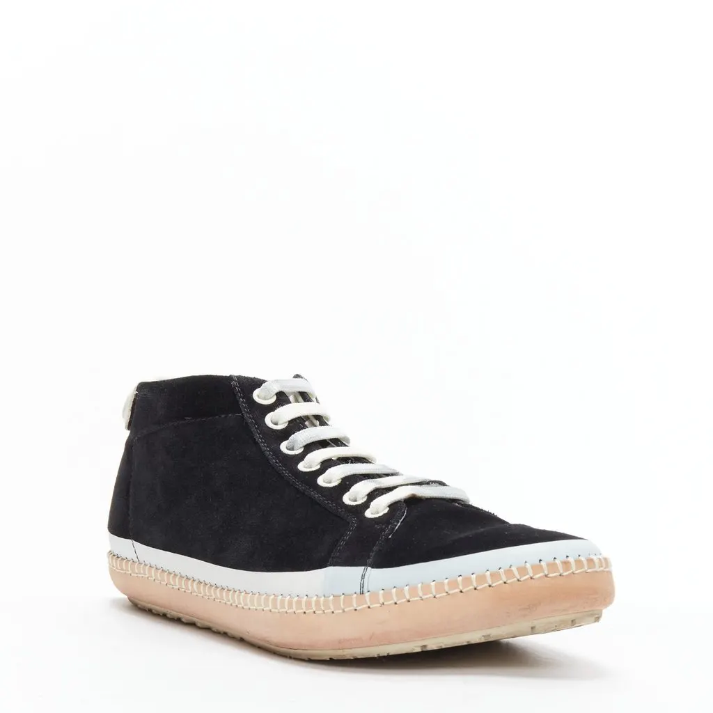 Bottega Veneta Spritz Black Suede Fair - Back View