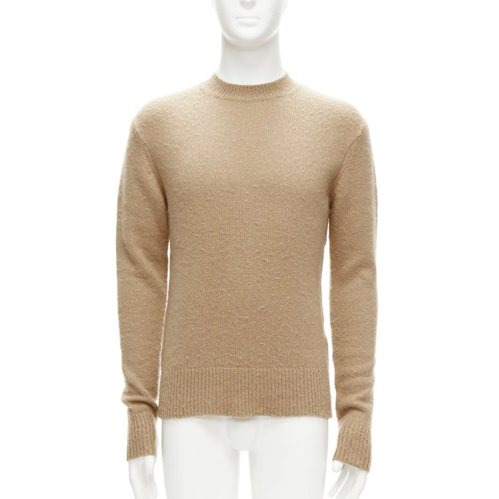 Acne Studios Peele Beige Wool Never worn - Front View