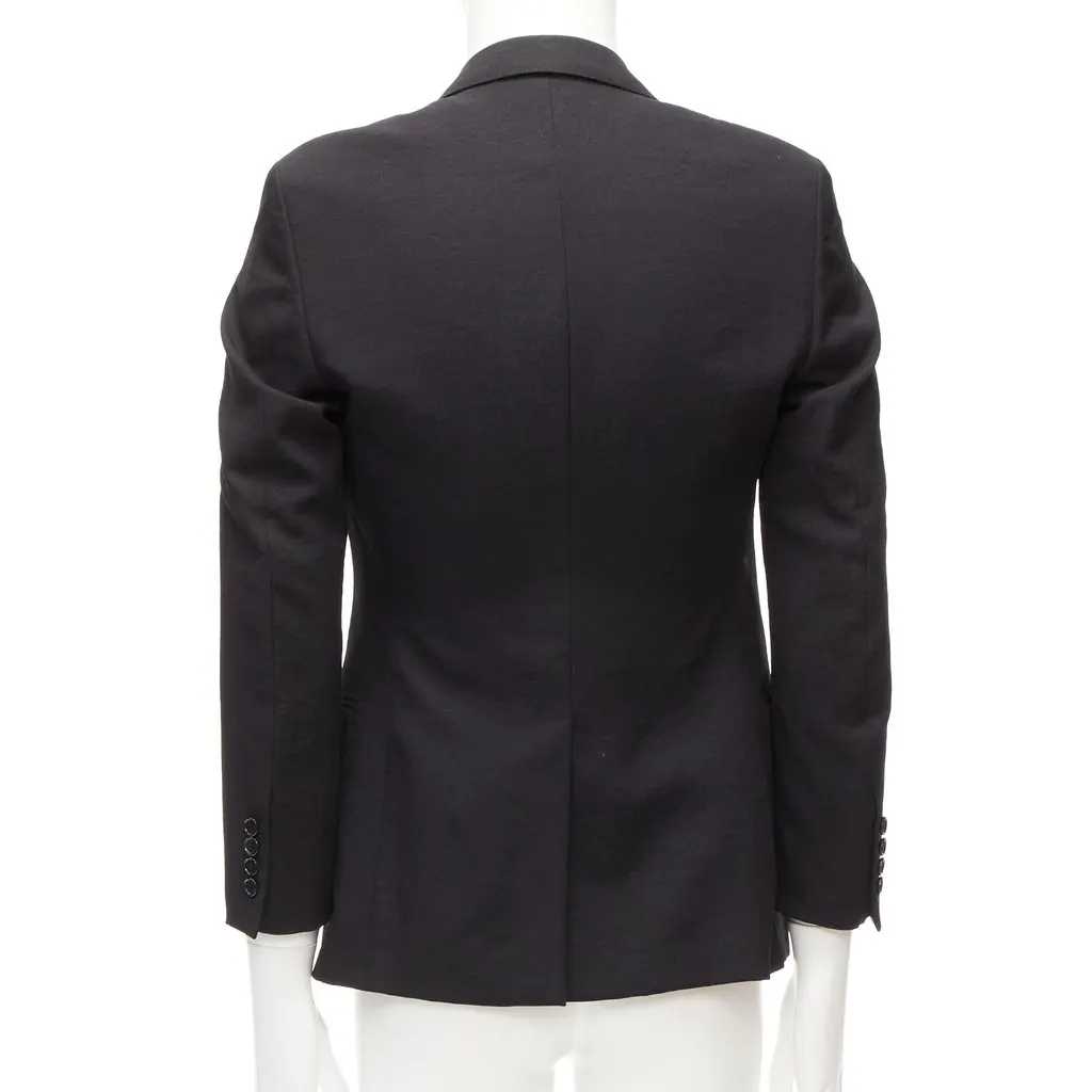 Lanvin Towelling Trim Vest Black Polyester Never worn - Box View