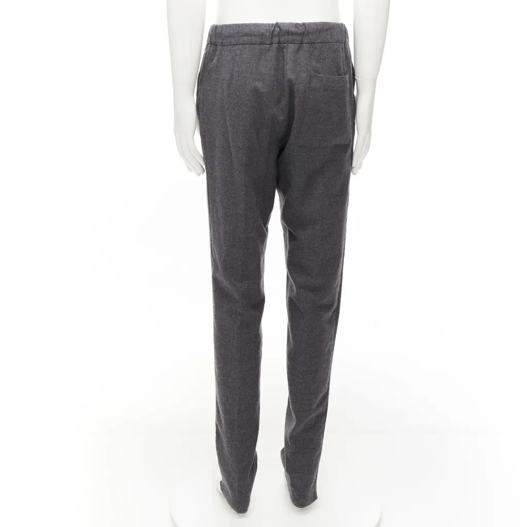 Fendi Grey Wool Pants Grey Wool Very good - Box View