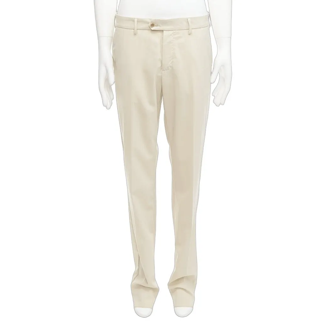 La Perla Minimal Wool Pants Beige Wool Very good - Front View