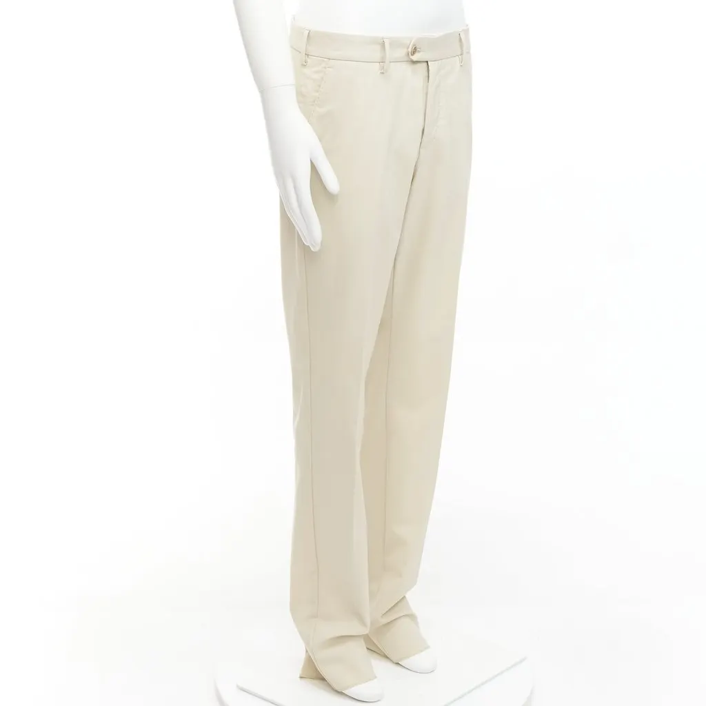 La Perla Minimal Wool Pants Beige Wool Very good - Inside View