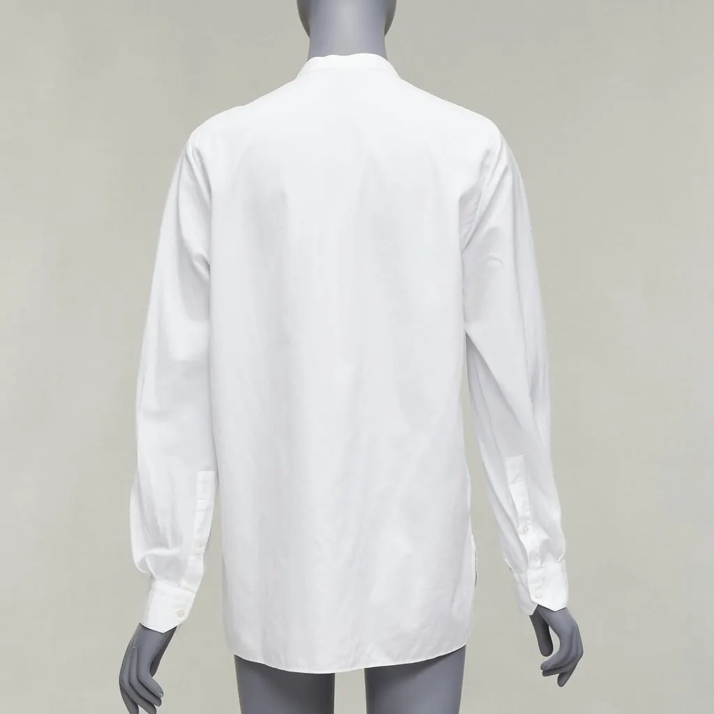Lanvin White Bow Collar Shirt White Cotton Very good - Box View