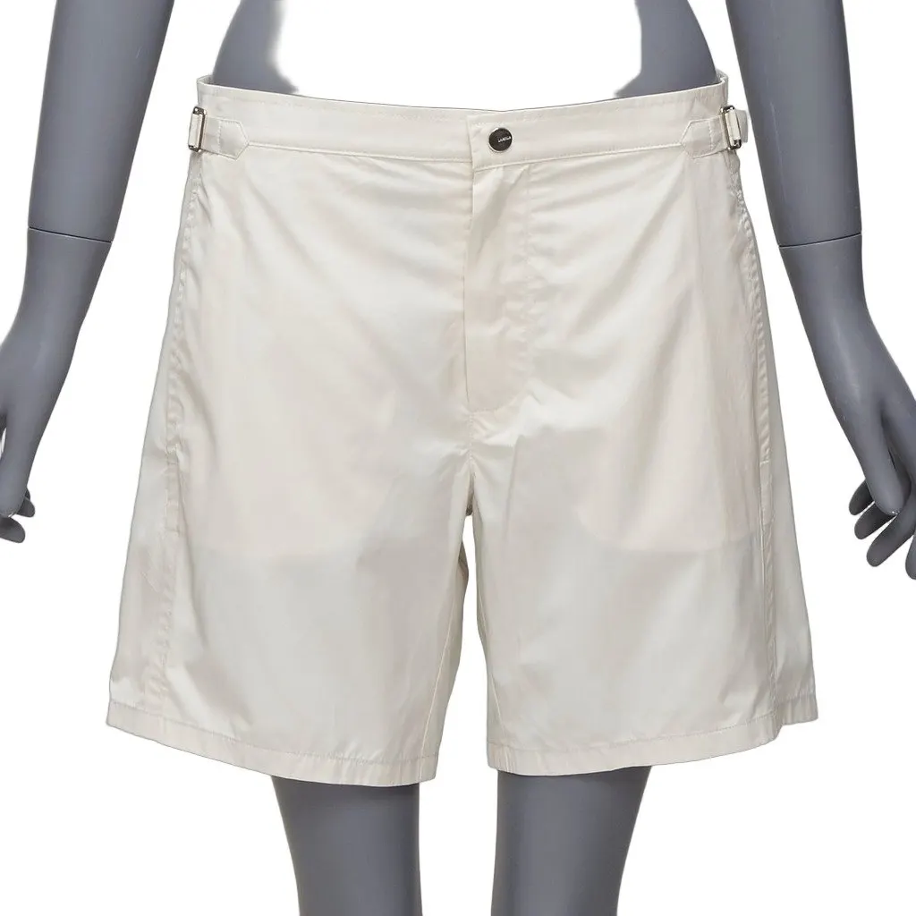 La Perla Mesh Safari Shorts Ecru Polyester Very good - Front View