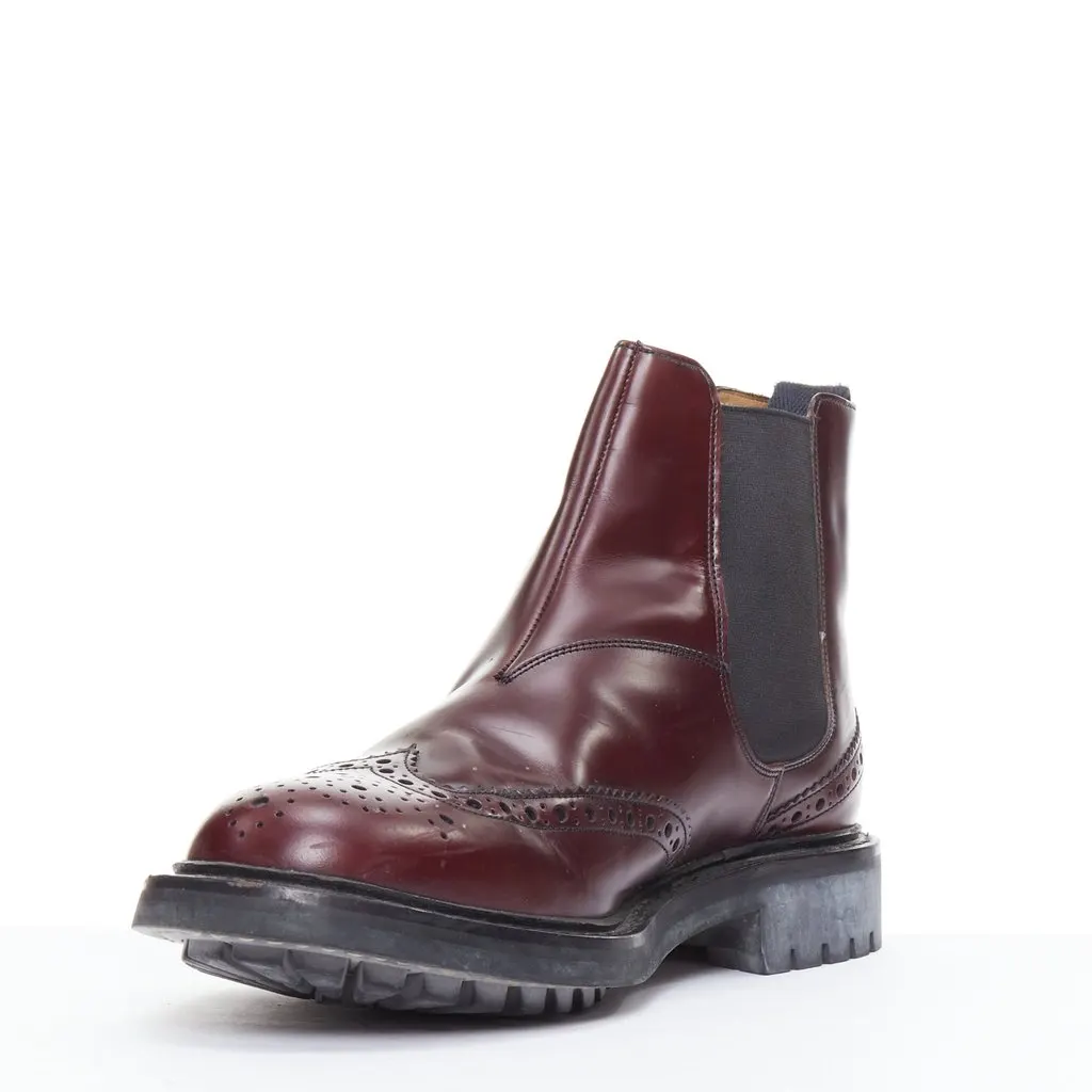 Church's Ketsby Burgundy Leather Fair - Model View