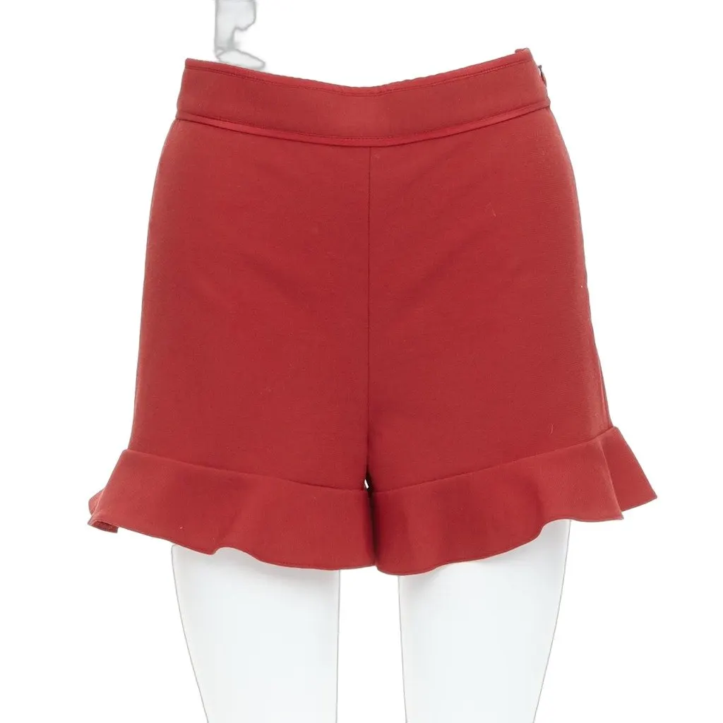 Red Valentino Ruffle High شورت