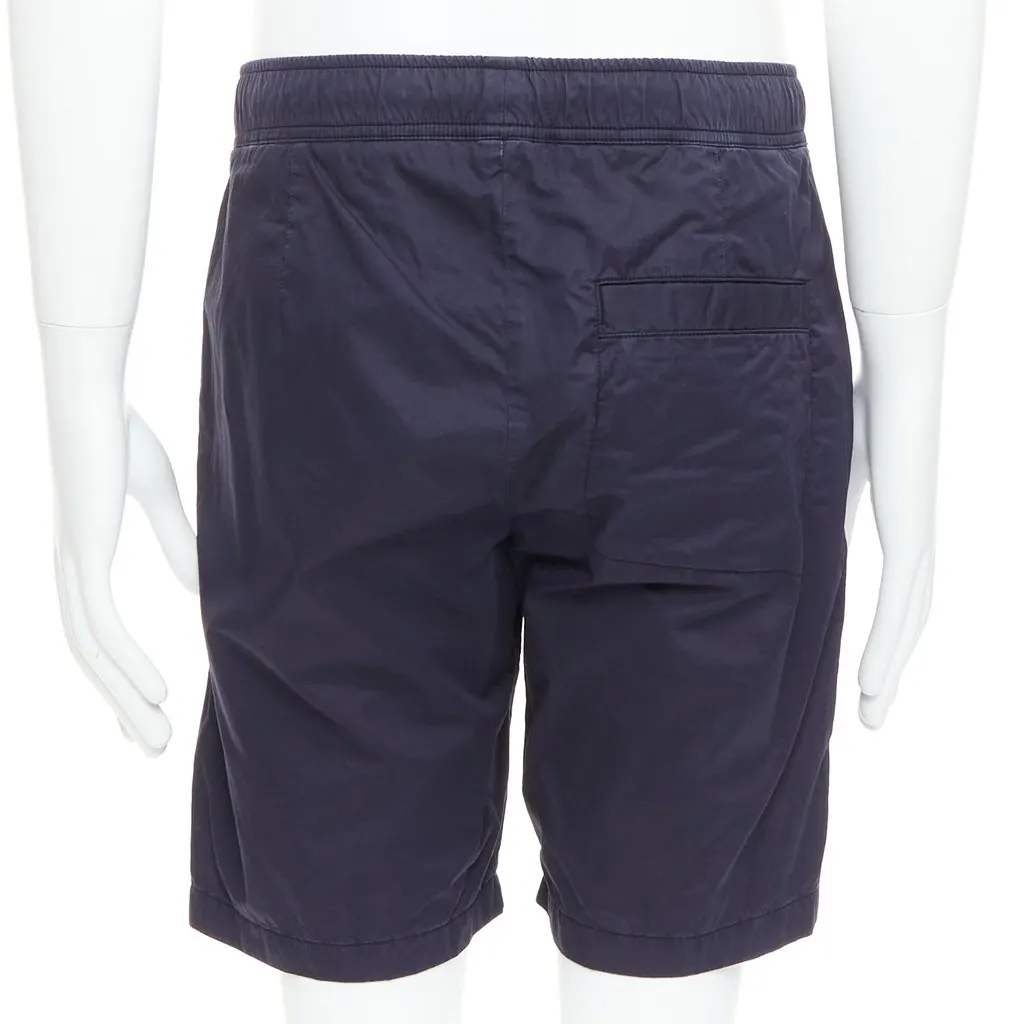 Bottega Veneta Pocketed Casual Shorts Navy Cotton Very good - Box View