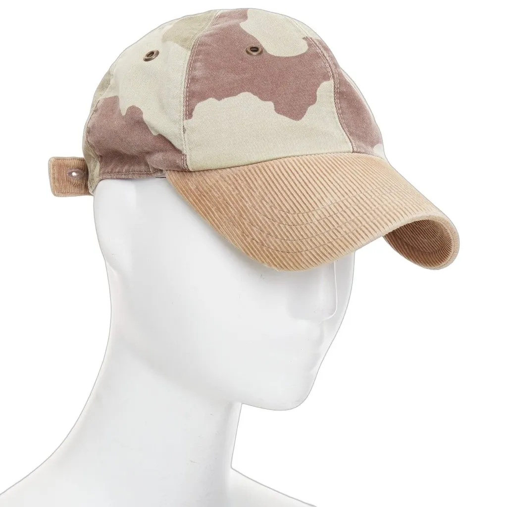 A.P.C. Khaki Cotton Hats Khaki Cotton Fair - Front View