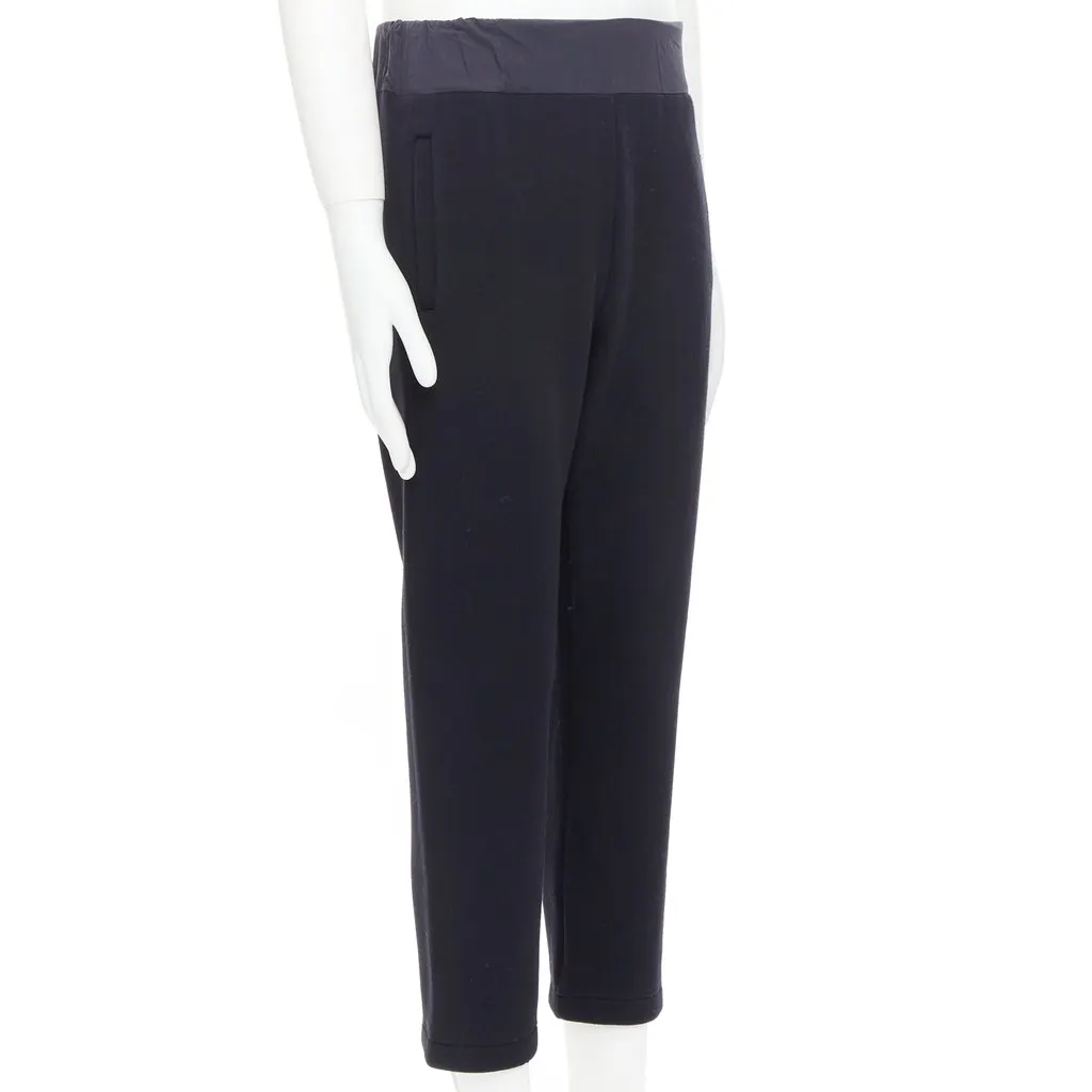 Bottega Veneta Suede Legging Pants Grey Cotton Fair - Inside View