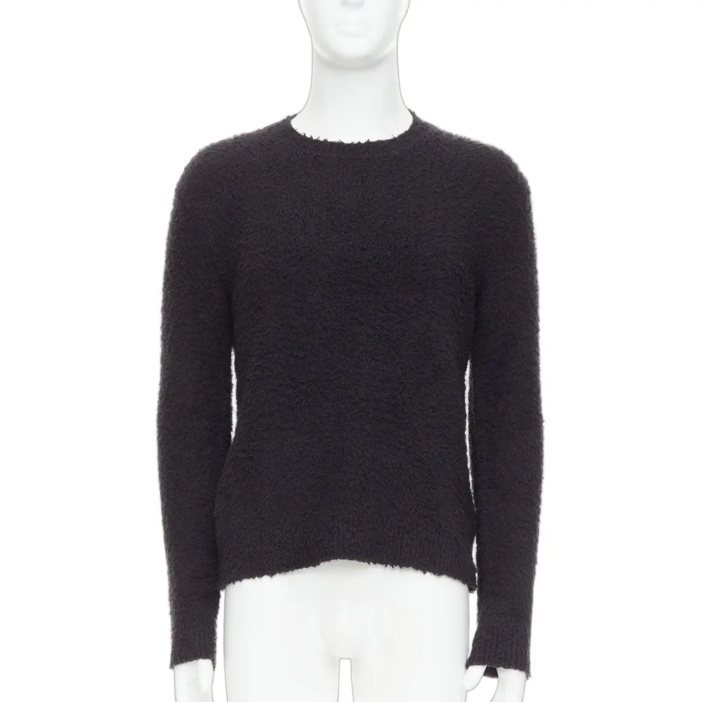 Danilo Paura Errol Crewneck Black Cotton Never worn, with tag - Front View