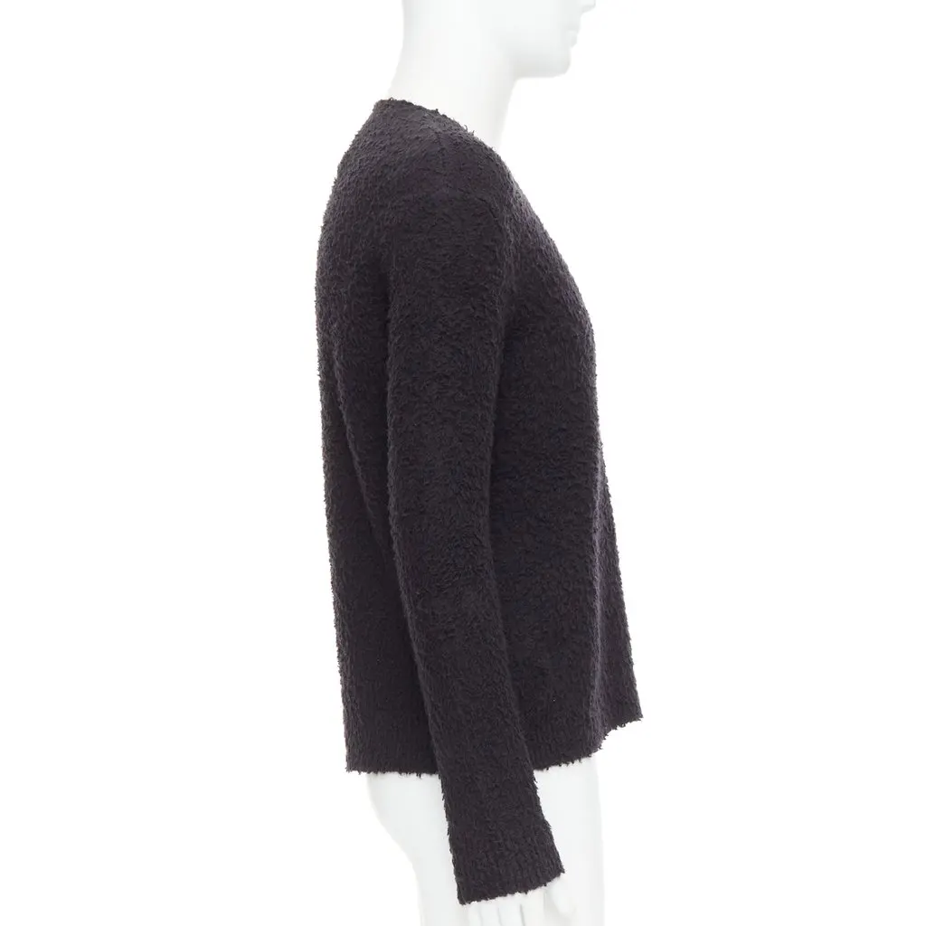 Danilo Paura Errol Crewneck Black Cotton Never worn, with tag - Model View