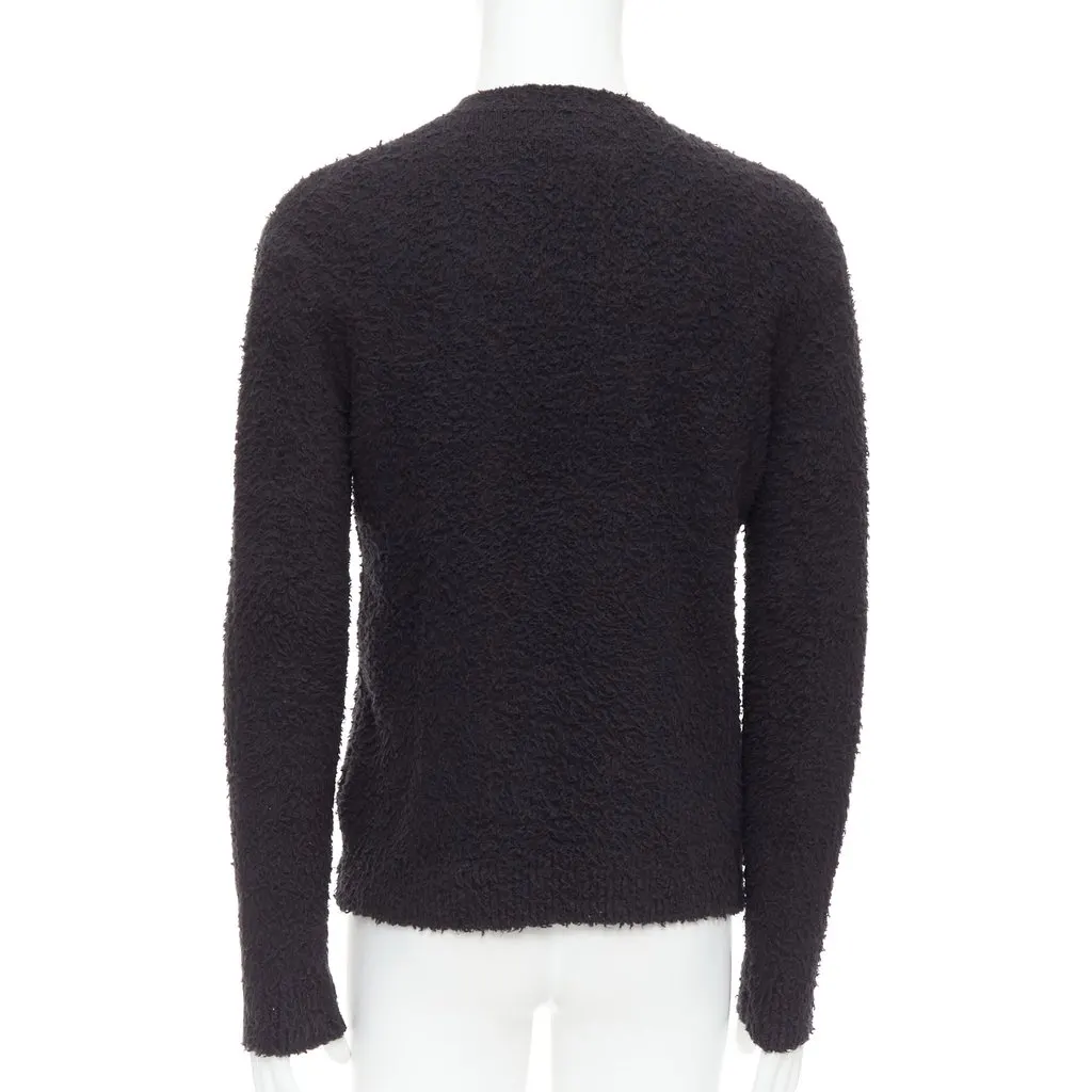 Danilo Paura Errol Crewneck Black Cotton Never worn, with tag - Box View