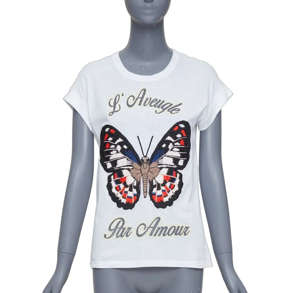 Gucci White Cotton Top White Cotton Good - Front View