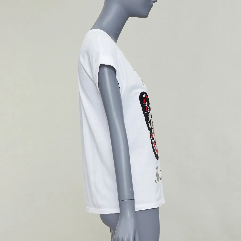 Gucci White Cotton Top White Cotton Good - Model View
