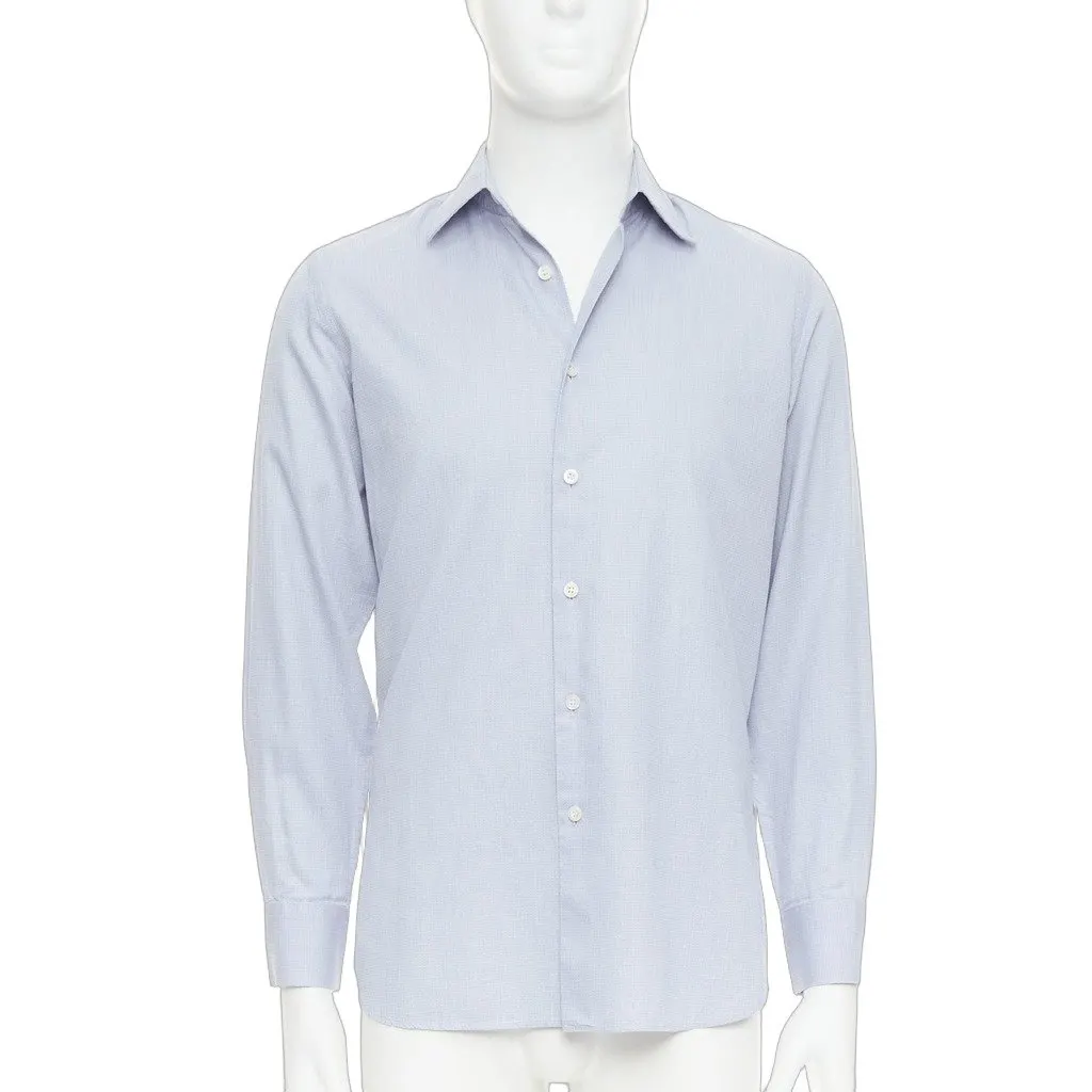 Prada Blue Shirt Blue Good - Front View