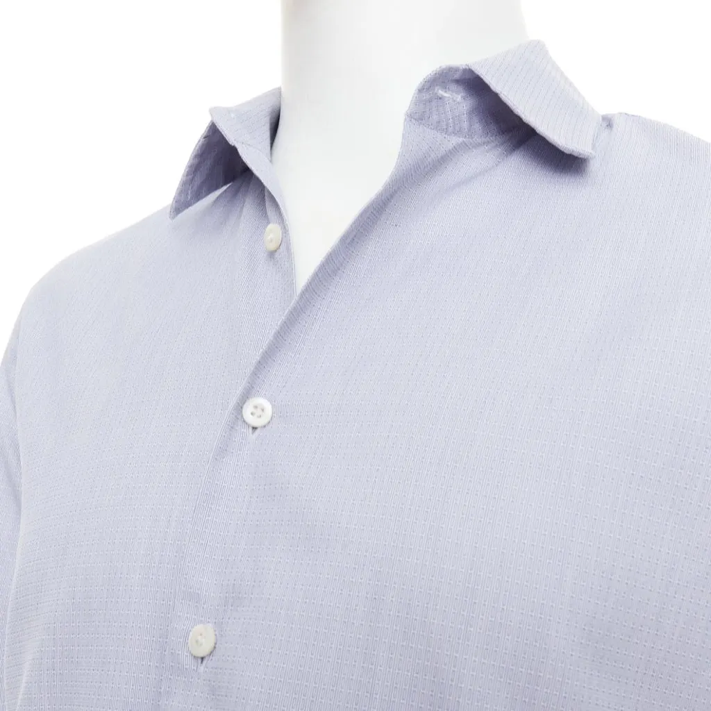 Prada Blue Shirt Blue Good - Back View