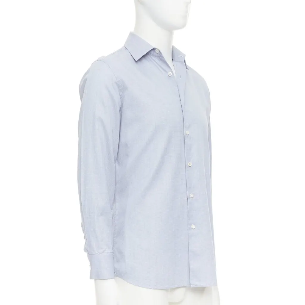 Prada Blue Shirt Blue Good - Inside View