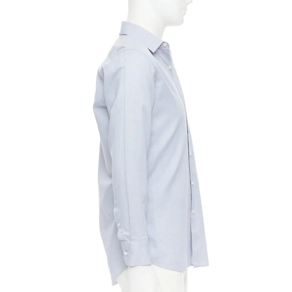 Prada Blue Shirt Blue Good - Model View