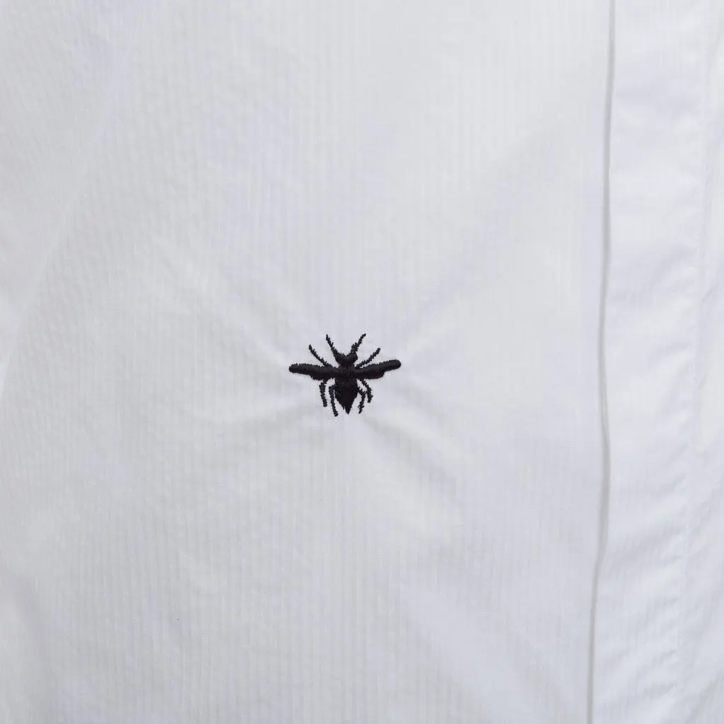 Dior White Cotton Shirt White Cotton Very good - Back View