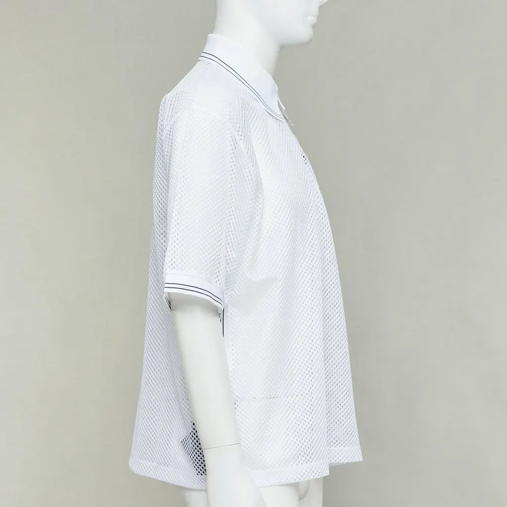 Prada White Polyester Top White Polyester Very good - Model View