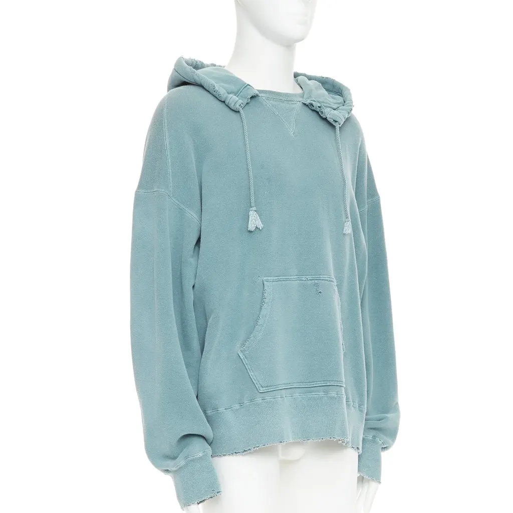Unsigned Blue Cotton Knitwear Blue Cotton Good - Inside View