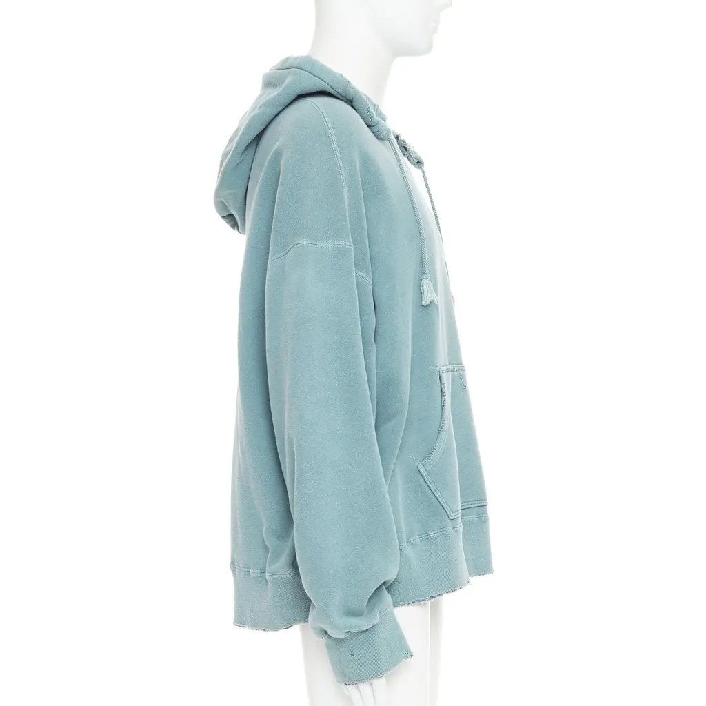 Unsigned Blue Cotton Knitwear Blue Cotton Good - Model View