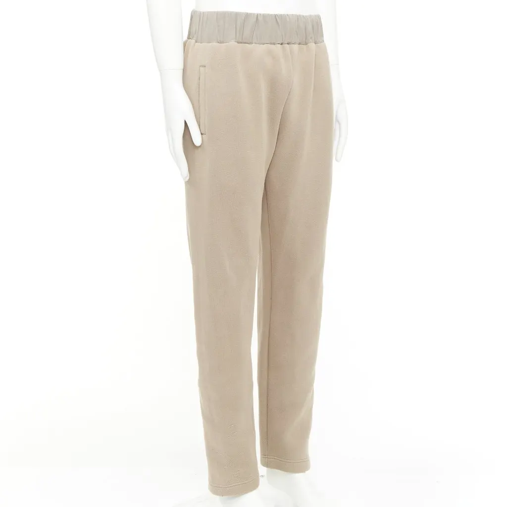 Bottega Veneta Khaki Cotton Trouser Khaki Cotton Fair - Inside View