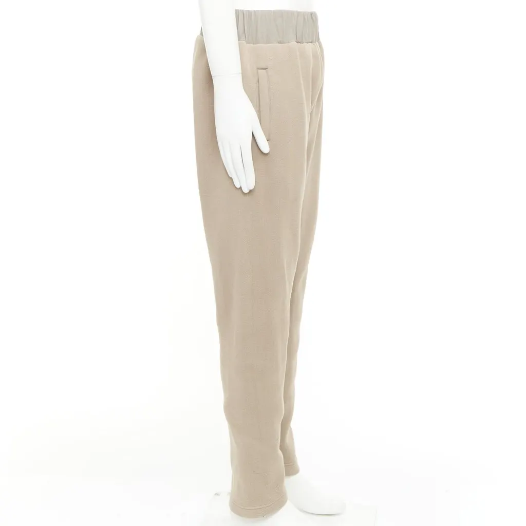 Bottega Veneta Khaki Cotton Trouser Khaki Cotton Fair - Model View