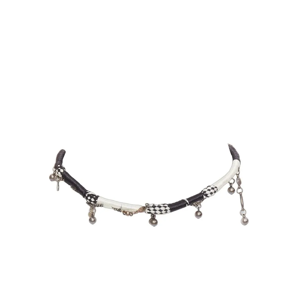 Saint Laurent Black Metal Bag charms Black Metal Good - Front View