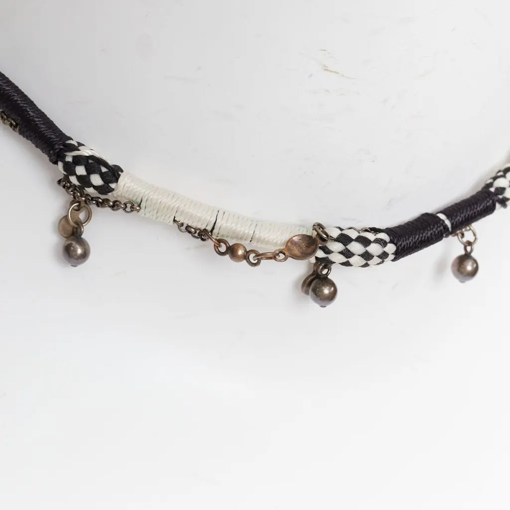 Saint Laurent Black Metal Bag charms Black Metal Good - Back View