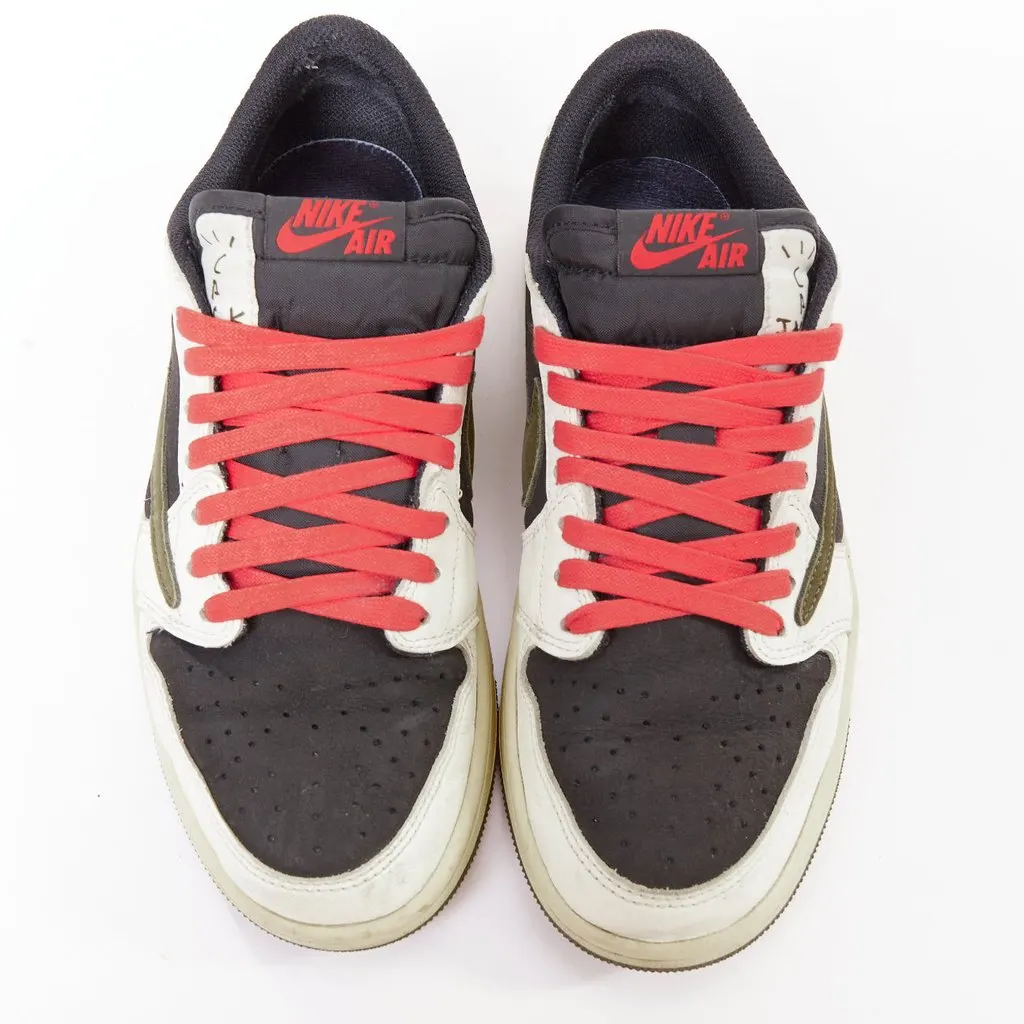 Nike Air Jordan 1 Retro Low OG SP Green Leather Fair - Inside View