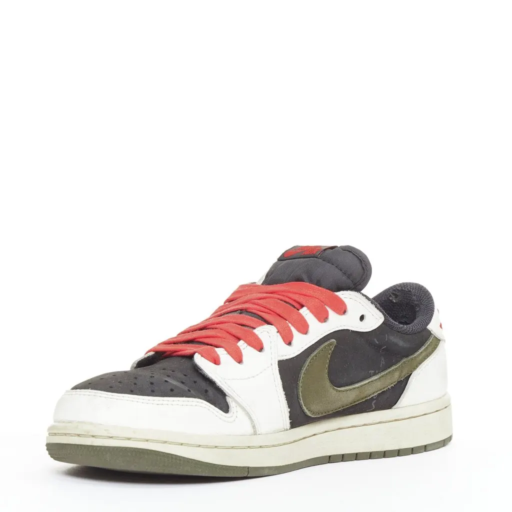 Nike Air Jordan 1 Retro Low OG SP Green Leather Fair - Model View