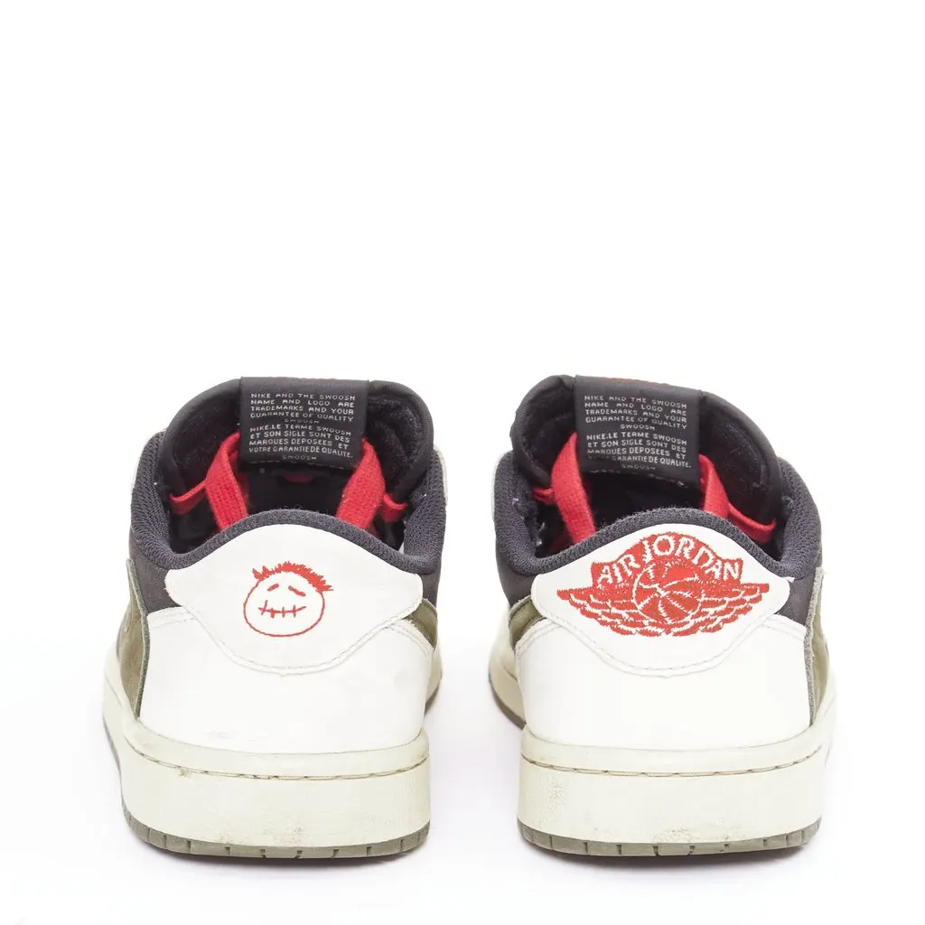 Nike Air Jordan 1 Retro Low OG SP Green Leather Fair - Box View