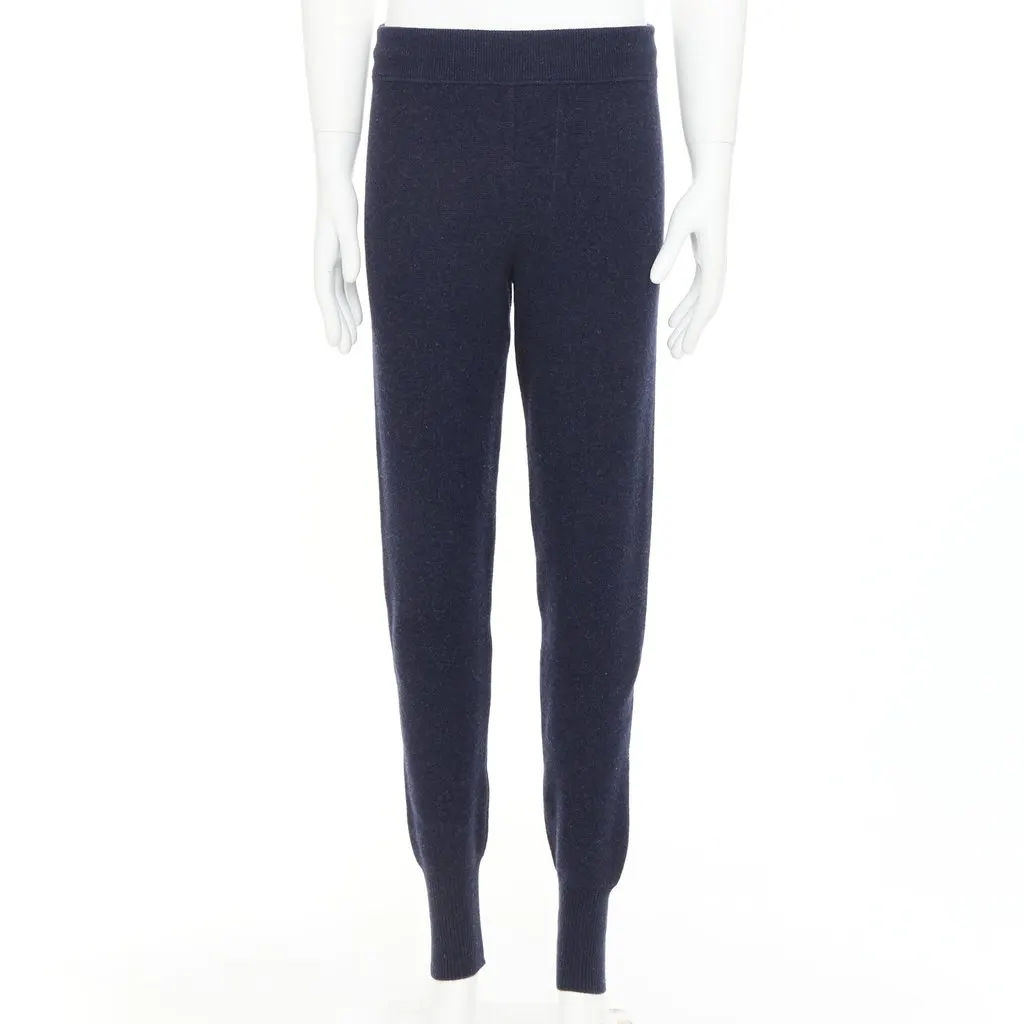 Bottega Veneta Navy Cotton Trouser Navy Cotton Very good - Front View