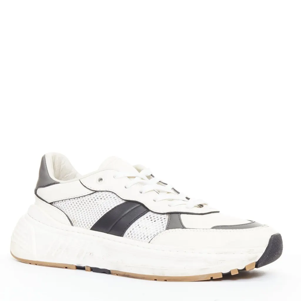 Bottega Veneta Speedster White Leather Fair - Back View