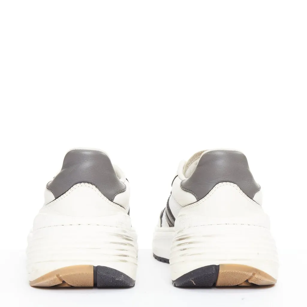 Bottega Veneta Speedster White Leather Fair - Box View