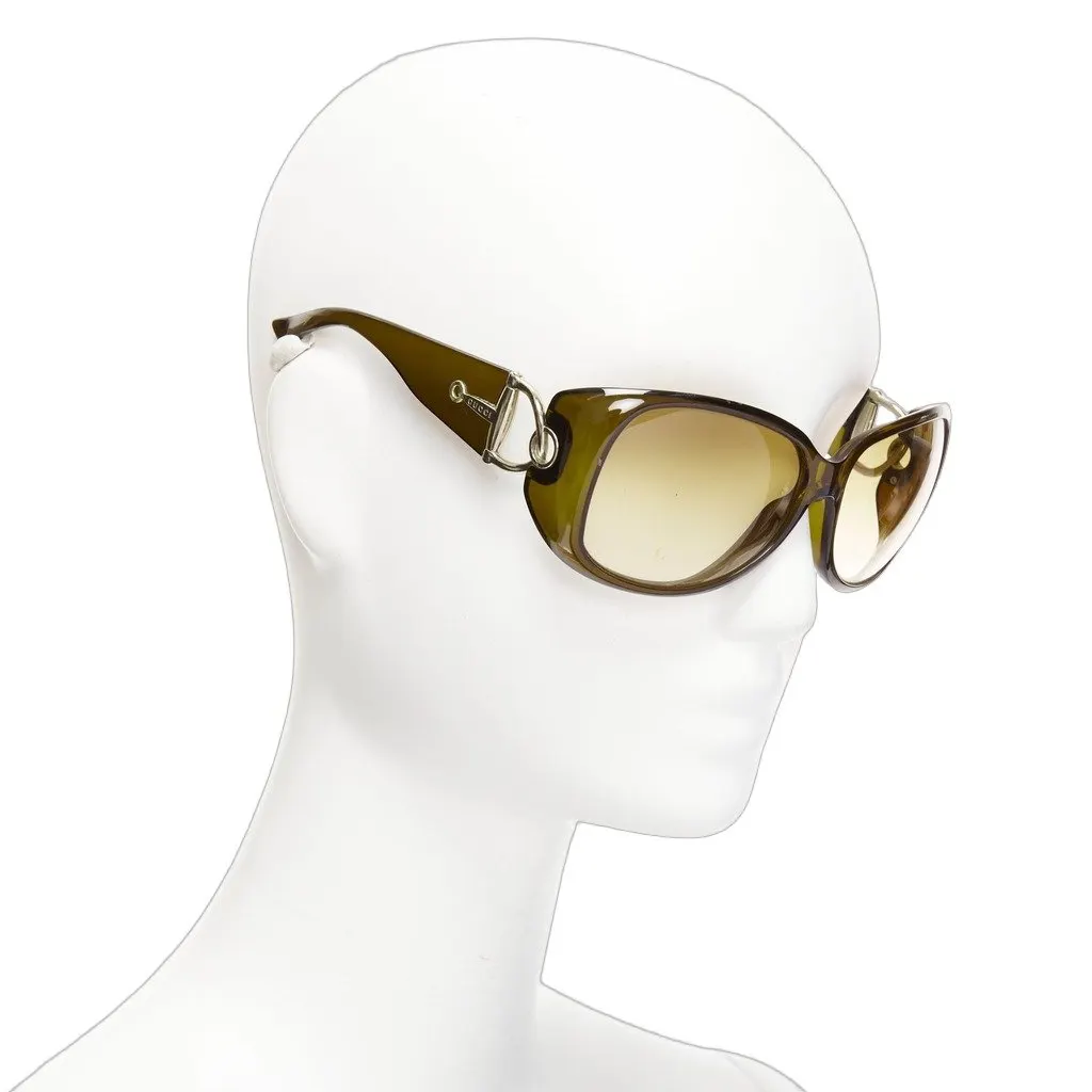 Gucci GG2951E/S Green Acetate Fair - Front View