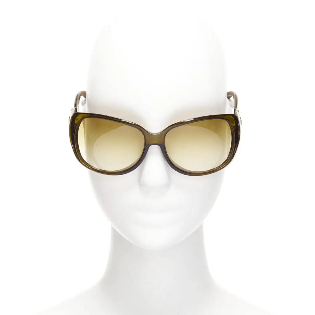 Gucci GG2951E/S Green Acetate Fair - Inside View