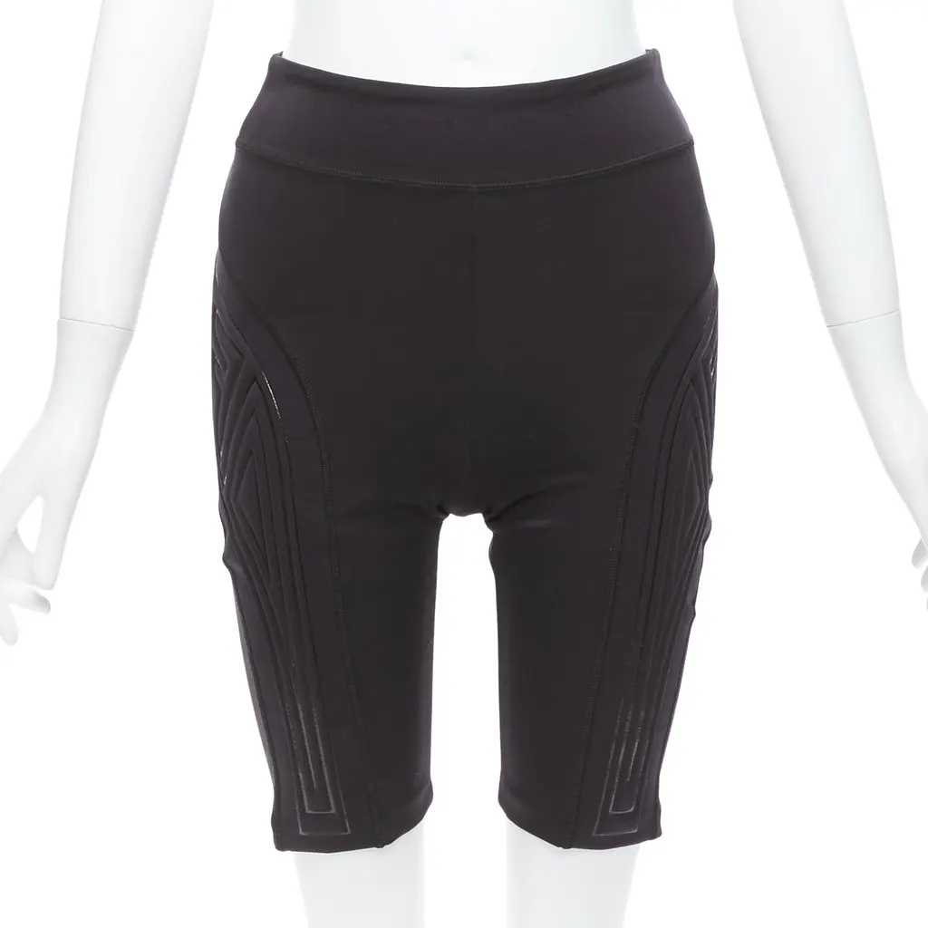 Fendi Biker Shorts Black Polyamide Fair - Front View