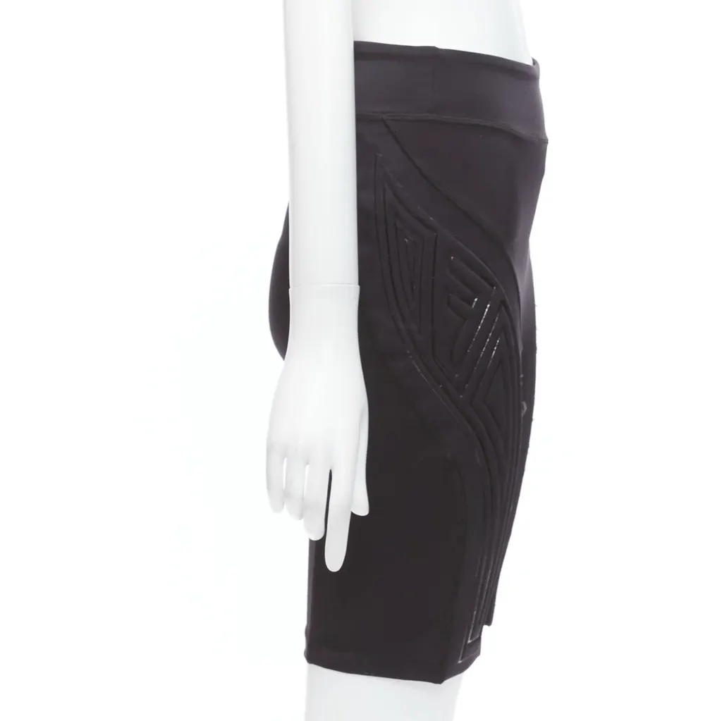 Fendi Biker Shorts Black Polyamide Fair - Model View