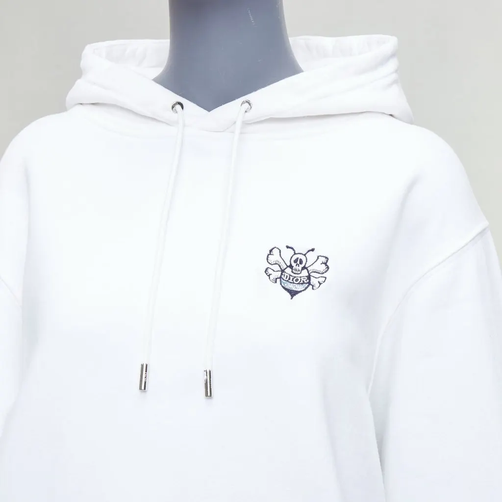 Dior White Cotton Knitwear White Cotton Good - Back View