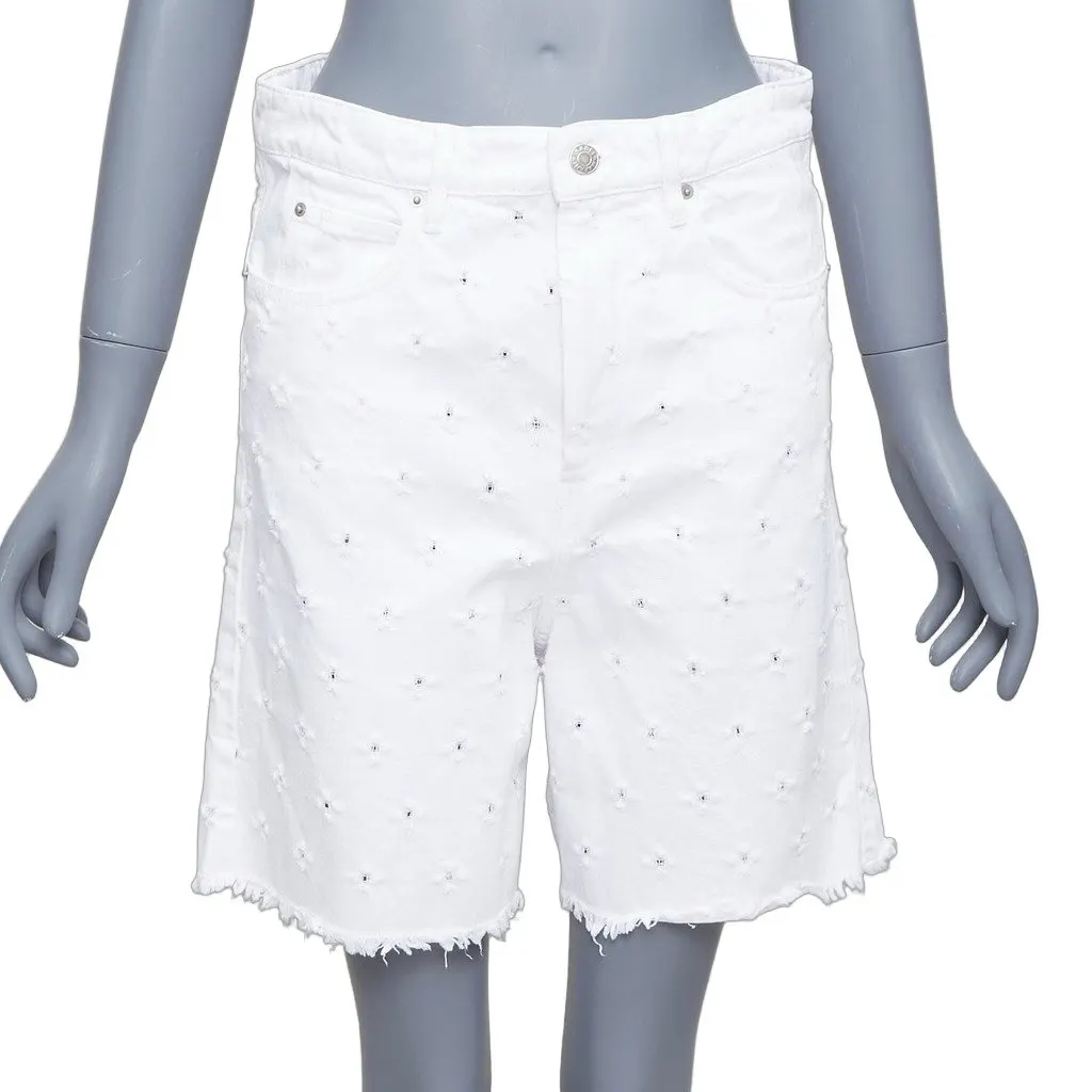 Isabel Marant Liny White Cotton Very good - Front View