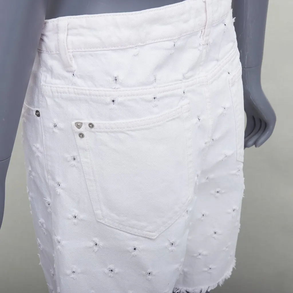 Isabel Marant Liny White Cotton Very good - Back View